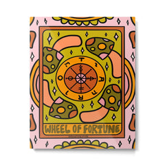 10. Wheel of Fortune Mushroom Metal Print