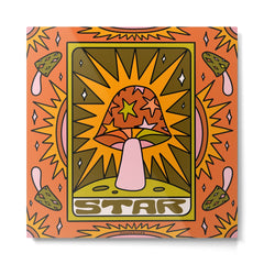 17. Star Mushroom Metal Print