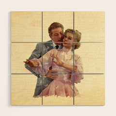 ...While You're Dancing Wood Wall Art