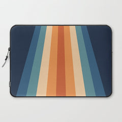 70's Retro Stripes Laptop Sleeve