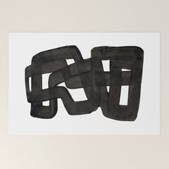 Boulder' Mid Century Modern Fun Abstract Shapes Welcome Mat