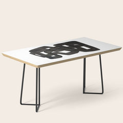Boulder' Mid Century Modern Fun Abstract Shapes Coffee Table