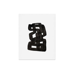 Boulder' Mid Century Modern Fun Abstract Shapes Art Print