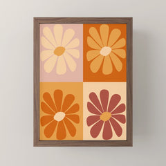 70's Daisy Bloom Mini Art Print