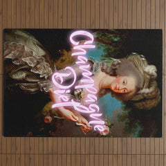 Champagne Diet' Marie Antoinette Outdoor Rug
