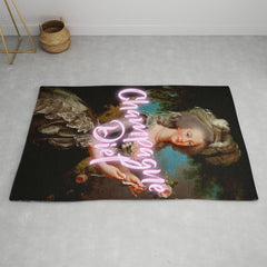 Champagne Diet' Marie Antoinette Rug