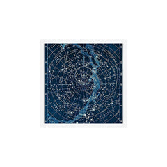 1900 Star Constellation Map - Chart Vintage Poster Art Print