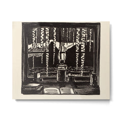 "The Cabin Window" by Rockwell Kent (1918) Metal Print