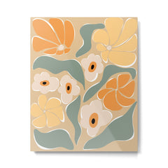70s california flower market Metal Print