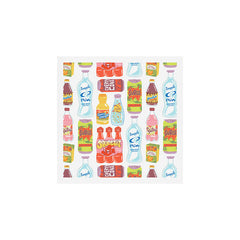 90s Drinks Art Print