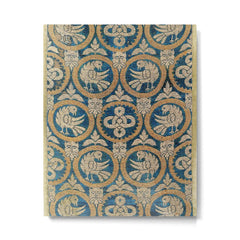 18th Century Spanish Textile Print Metal Print