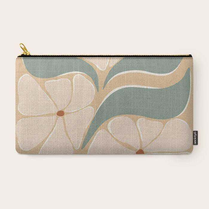 70s big flower botanical land 2 Carry All Pouch