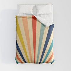 60s retro sun  Comforter