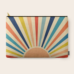 60s retro sun  Carry All Pouch
