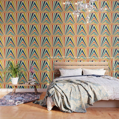 60s retro sun  Wallpaper