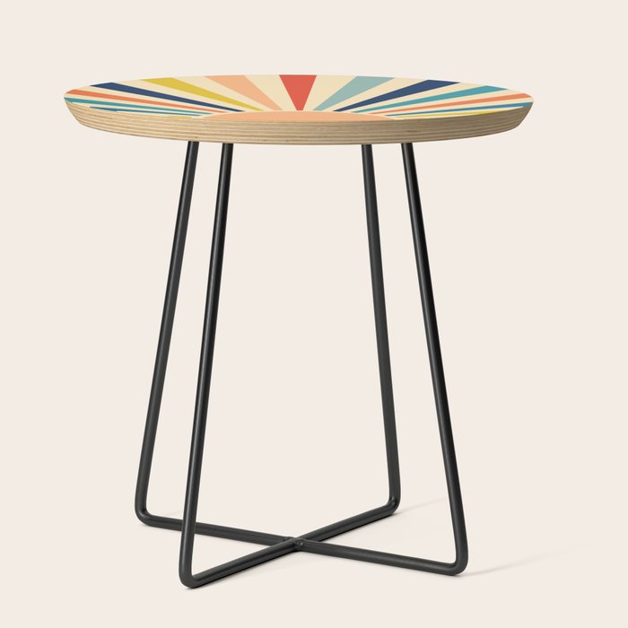 60s retro sun  Side Table