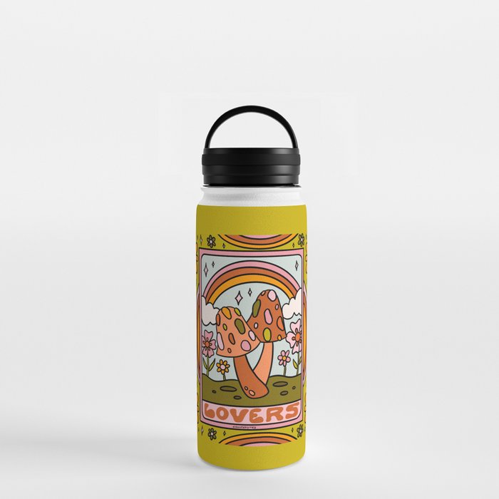 6. The Lovers Mushroom Water Bottle