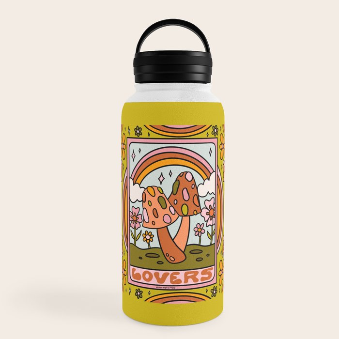 6. The Lovers Mushroom Water Bottle