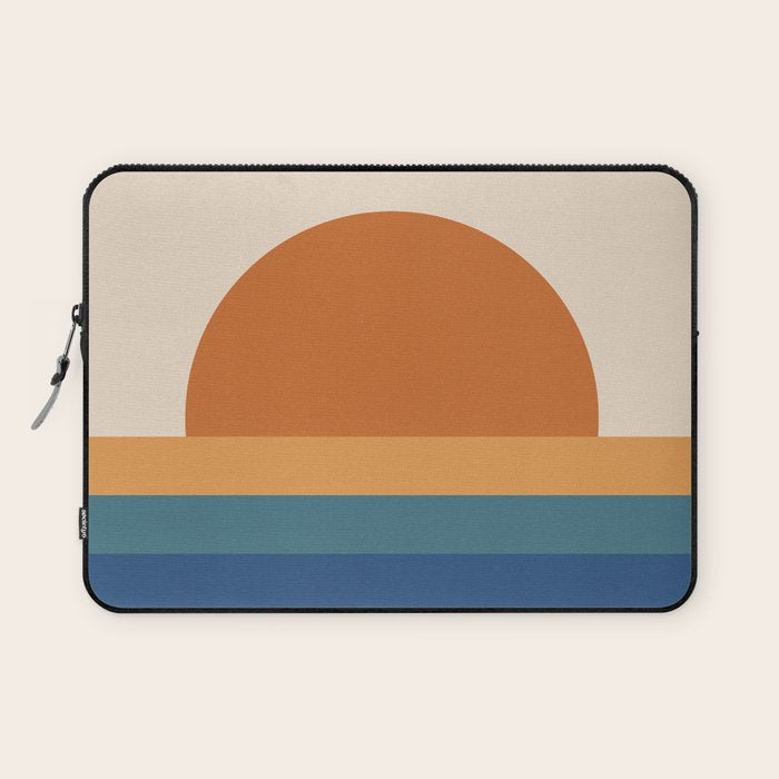 70's Retro Sunset Laptop Sleeve