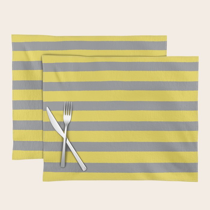 2021 Pantone Stripes Placemat
