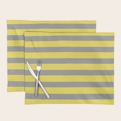 2021 Pantone Stripes Placemat
