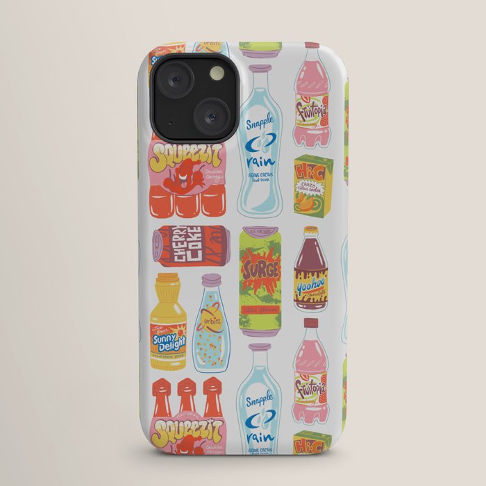 90s Drinks iPhone Case