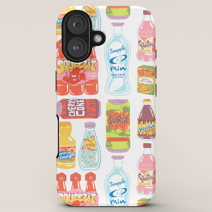 90s Drinks iPhone Case