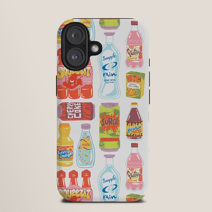 90s Drinks iPhone Case