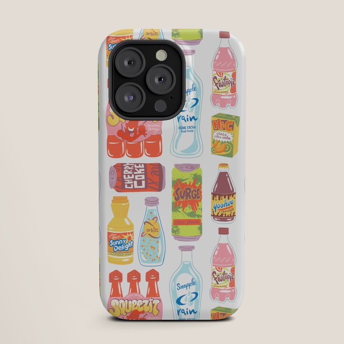 90s Drinks iPhone Case