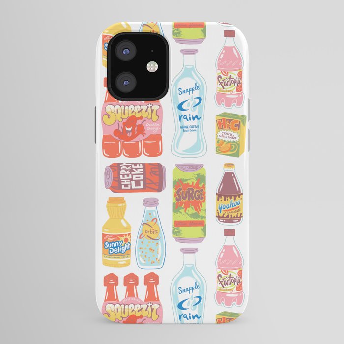 90s Drinks iPhone Case