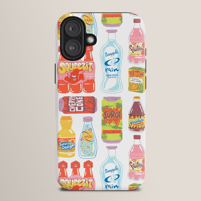 90s Drinks iPhone Case