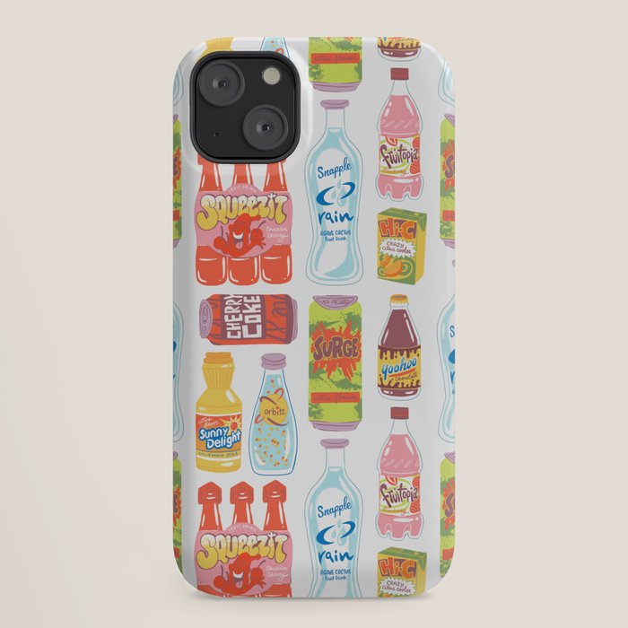 90s Drinks iPhone Case