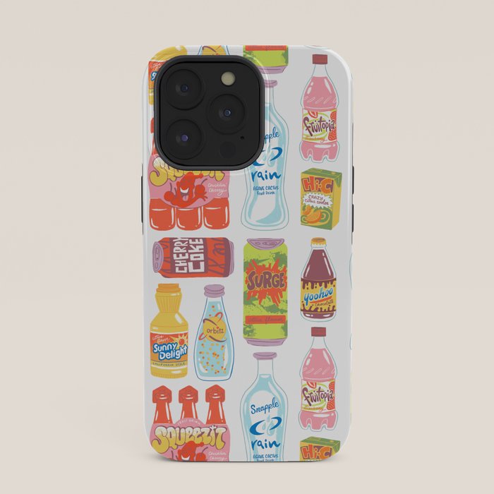 90s Drinks iPhone Case