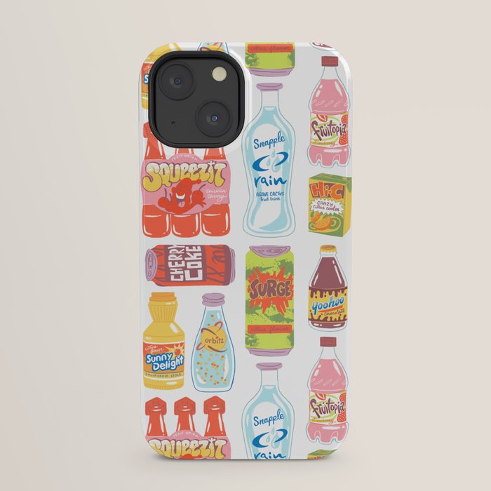 90s Drinks iPhone Case