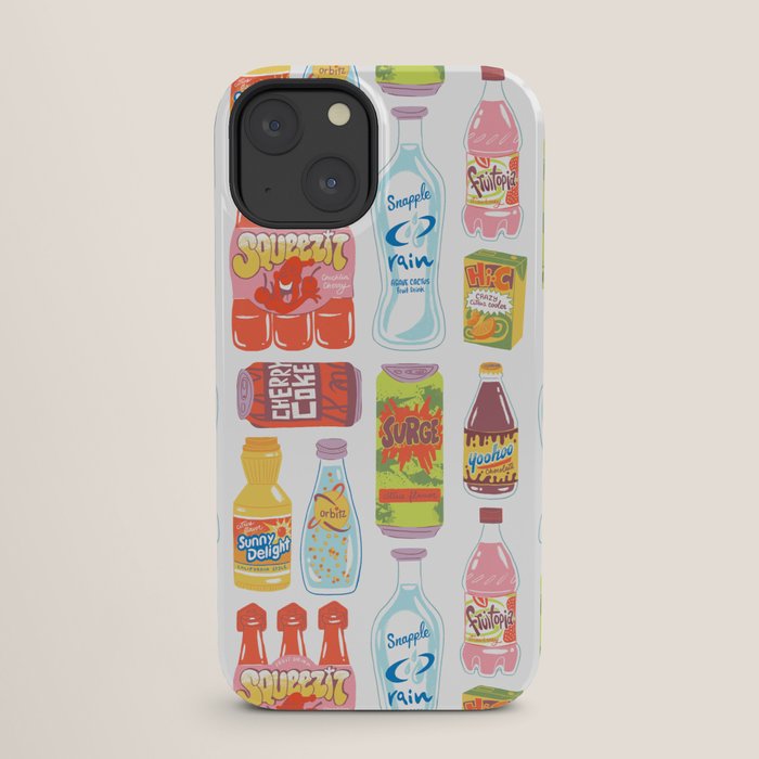 90s Drinks iPhone Case