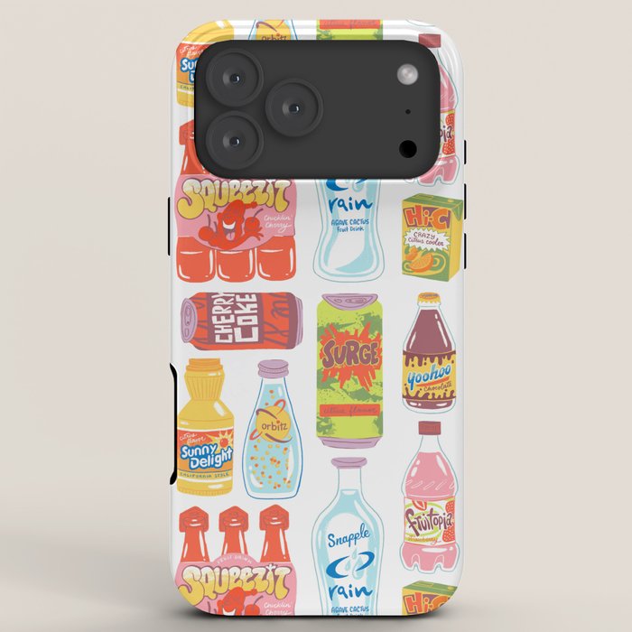 90s Drinks iPhone Case