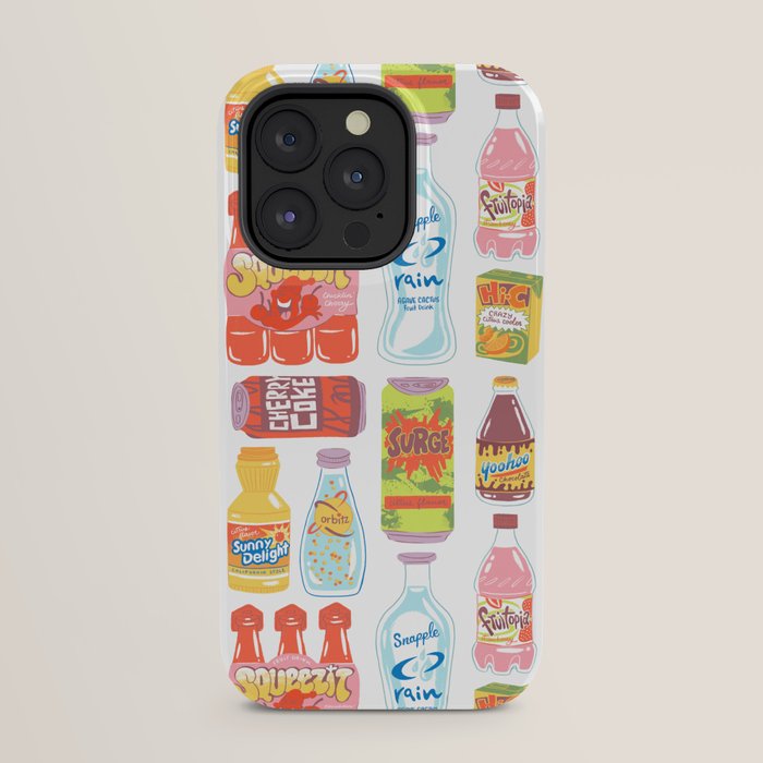 90s Drinks iPhone Case