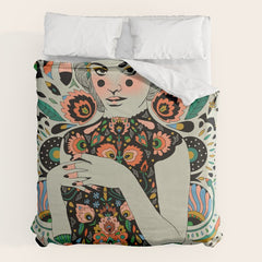 A Future Bright Duvet Cover