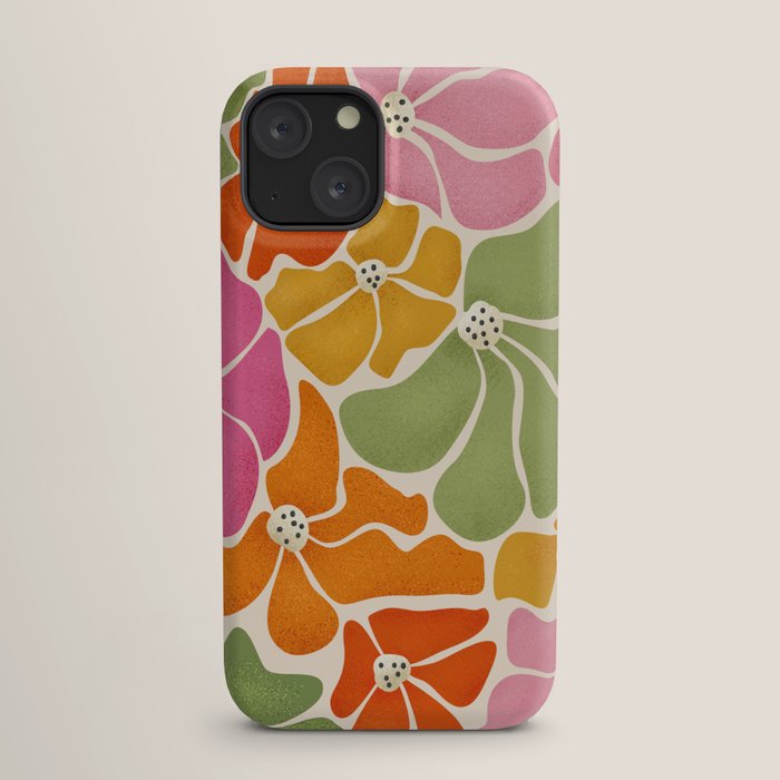 70's Florals iPhone Case