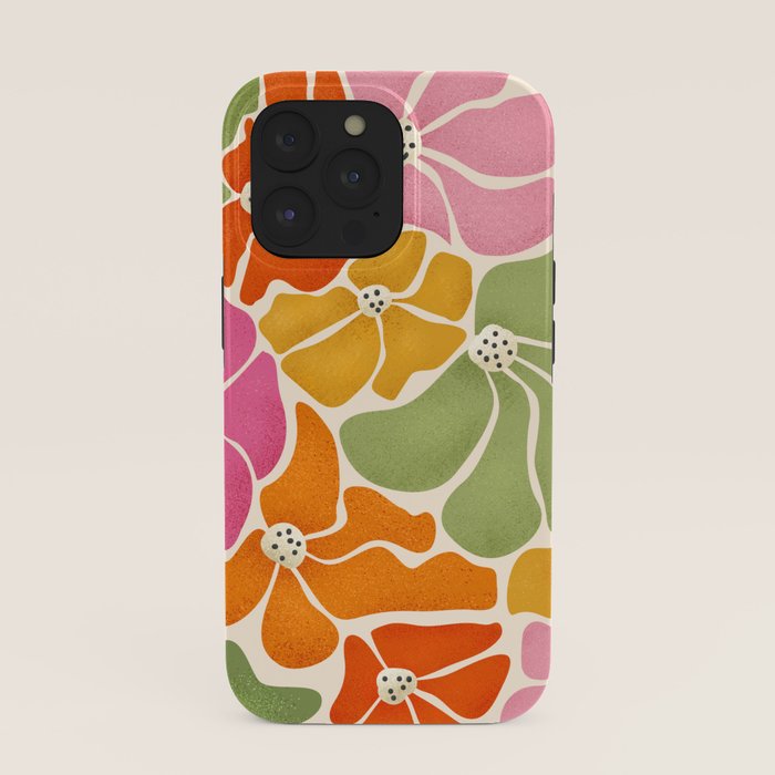 70's Florals iPhone Case