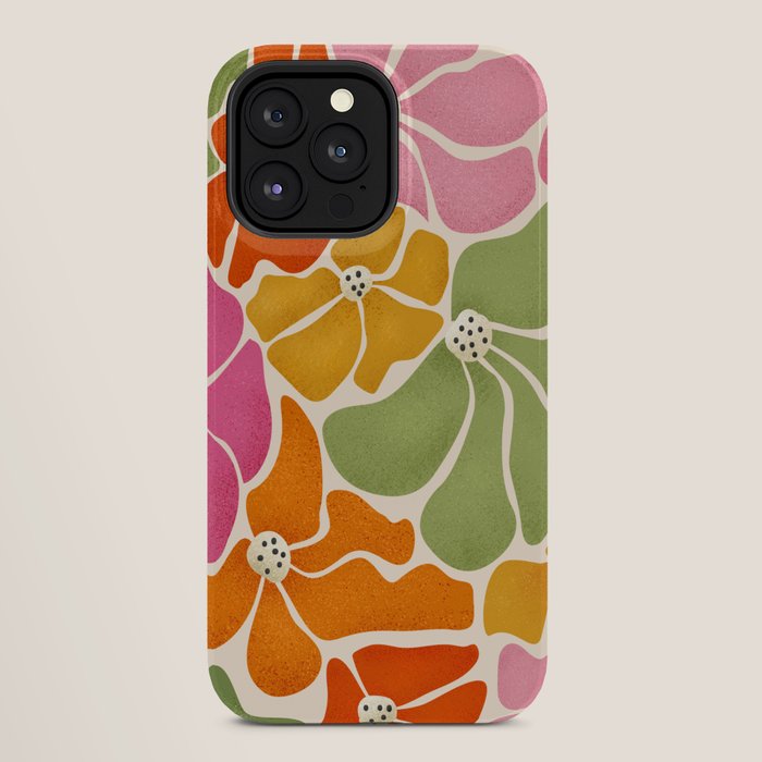 70's Florals iPhone Case