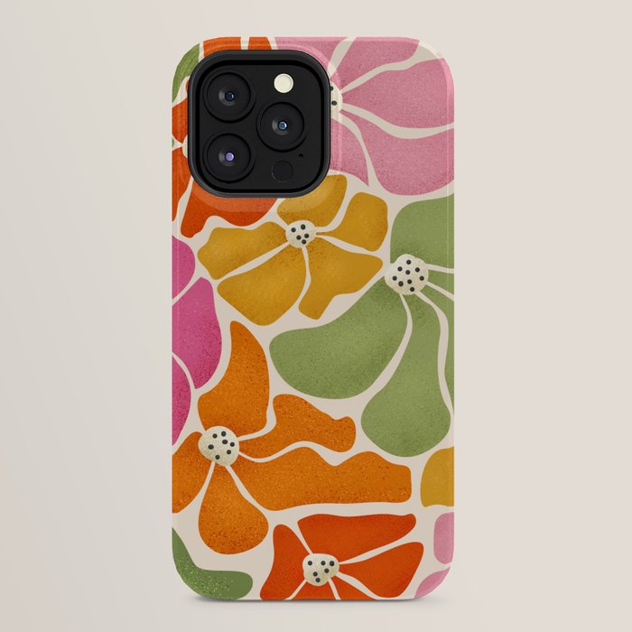 70's Florals iPhone Case