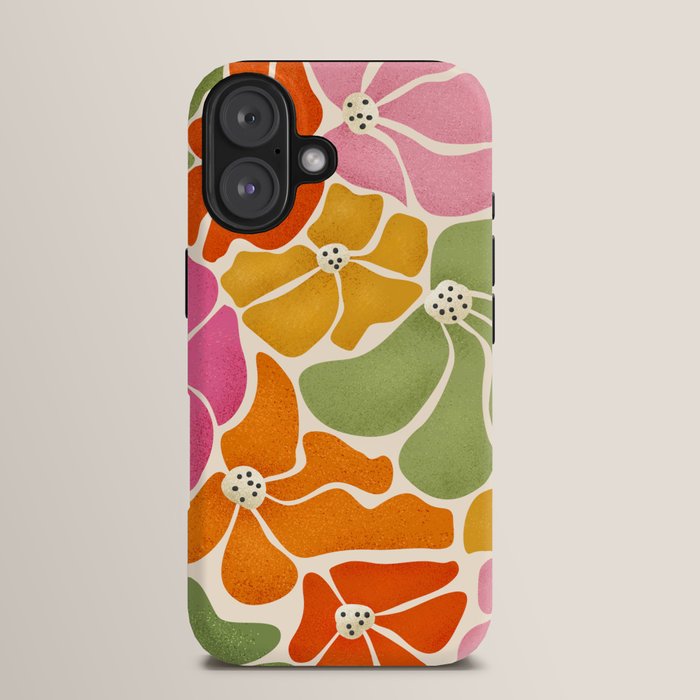 70's Florals iPhone Case