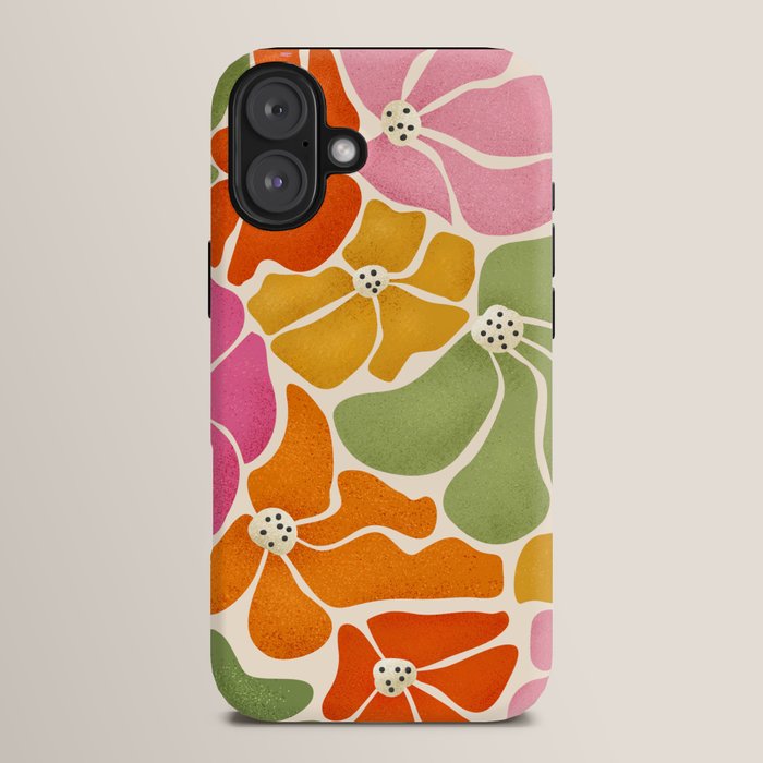 70's Florals iPhone Case