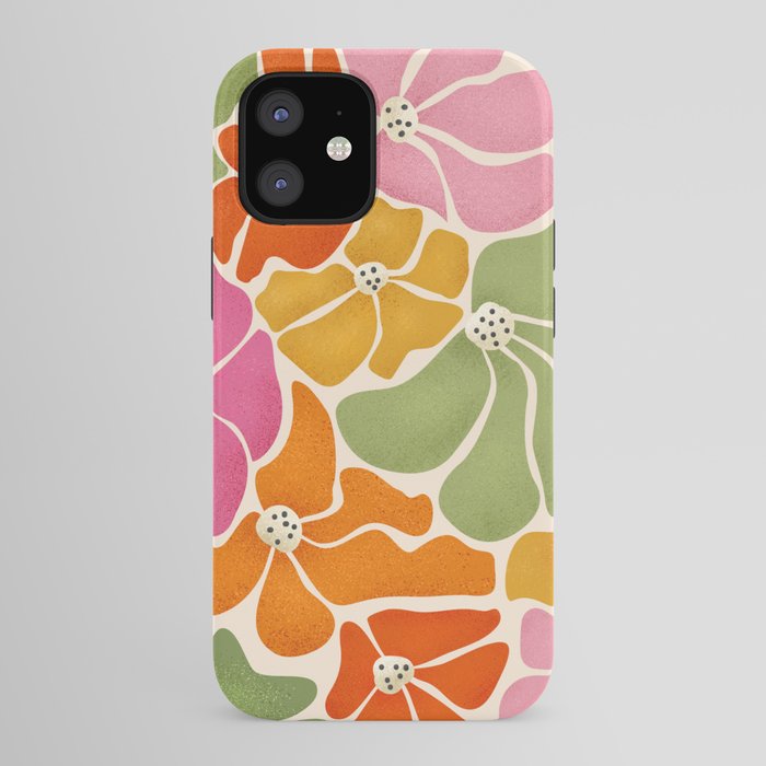70's Florals iPhone Case