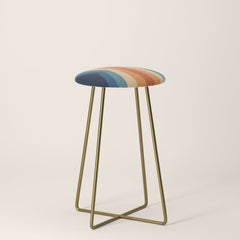 70's Retro Reflection Stool