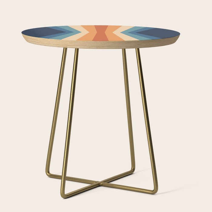 70's Retro Reflection Side Table