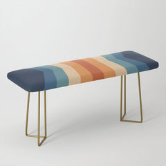 70's Retro Reflection Bench