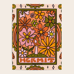 9. Hermit Mushroom Poster