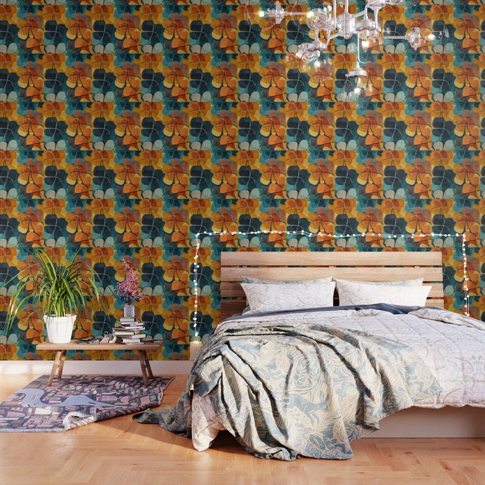 A Floral Palette of Colorful Petals Wallpaper